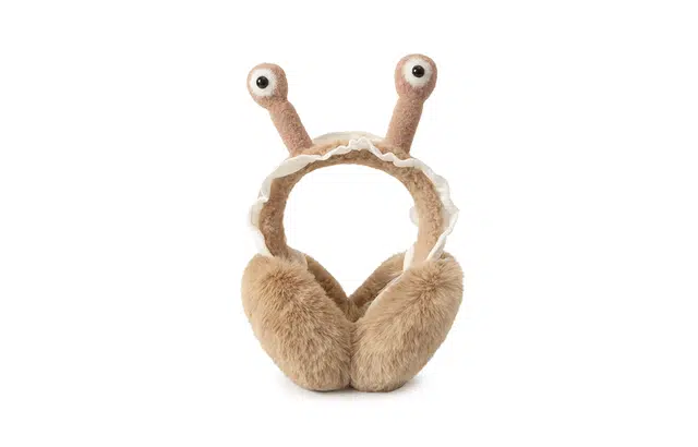 白卷 卡通搞怪保暖可折叠防风 护耳 耳套 男女同款情侣款