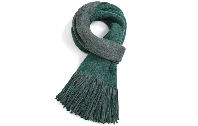 优幽兰 防风防寒大蓬松休闲双面可戴多用途高级感保暖小众 绒线围巾 女款