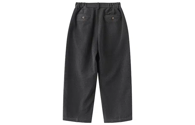 BUTTBILL Deck Wool Wide Leg Pants