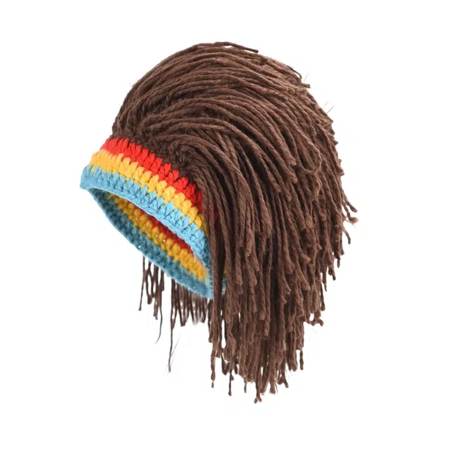 一点潮玩 雷鬼脏辫 欧美潮流款 搞怪假发 玩具