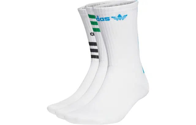 adidas originals GRAPHIC CREW SOCKS 3 PAIRS 3