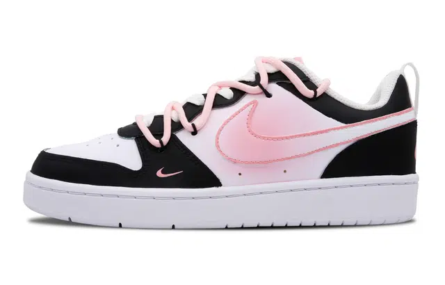 Nike Court Borough Low GS Black