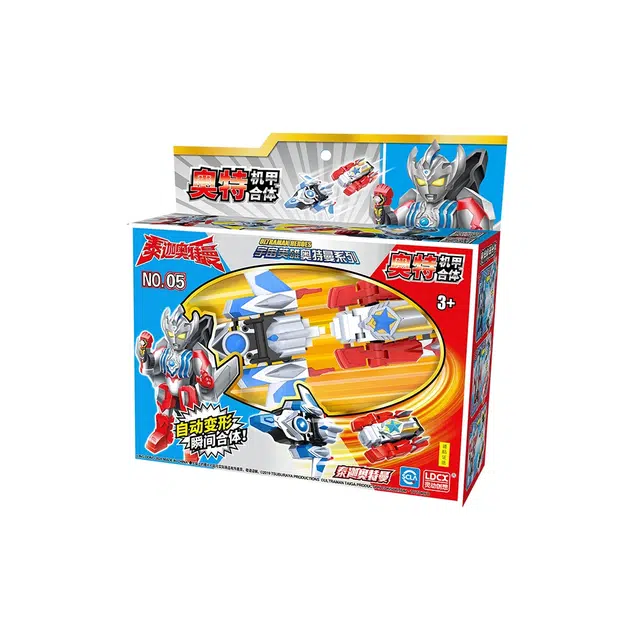 灵动创想 迪迦奥特曼 机甲合体系列 拼装模型
