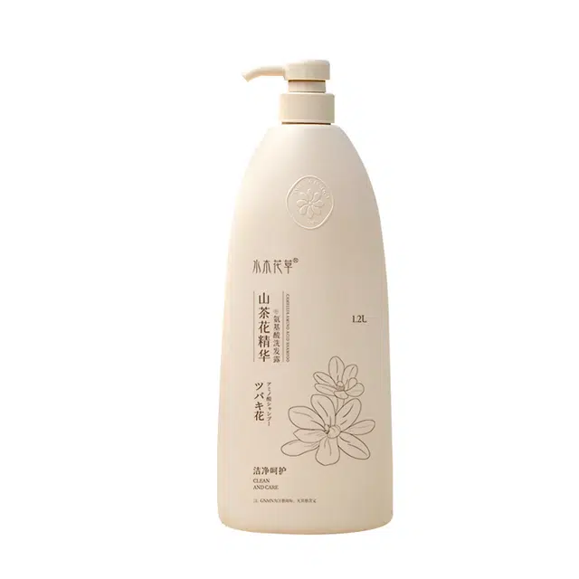 水木花草 山茶花洗发水 滋养修护