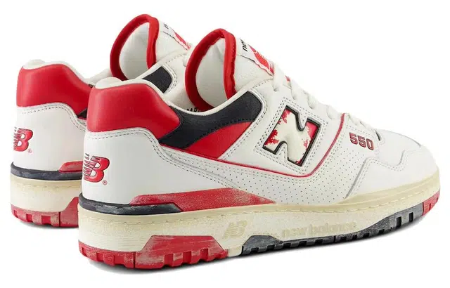 New Balance NB 550 "Vintage Red"