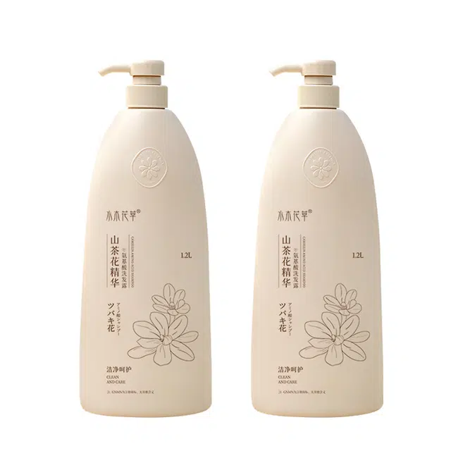 水木花草 山茶花洗发水 滋养修护