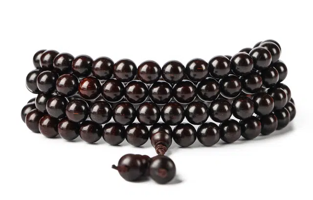 三檀小舍 国潮中式文玩盘玩收藏 紫檀木 名贵木作手串 男女同款情侣款