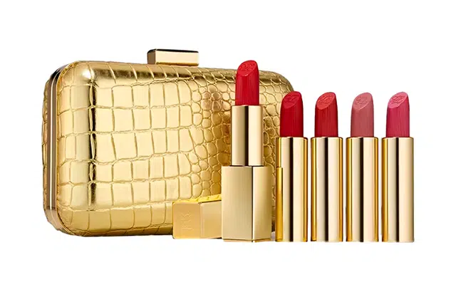 雅诗兰黛 纯色口红化妆包彩妆套装 提升气色