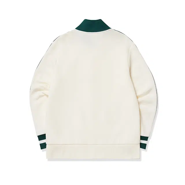 鸿星尔克 立型科技 字母印花休闲运动开衫卫衣 男款 冰川白