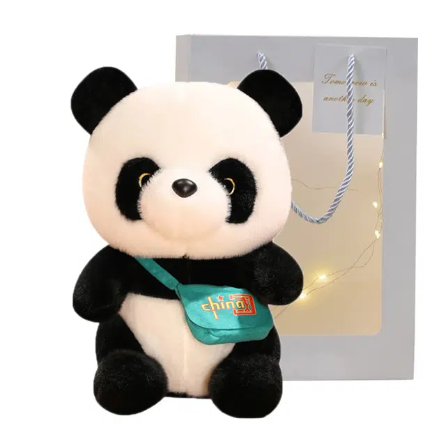 公主恋人 国潮熊猫 可爱 玩偶 毛绒公仔