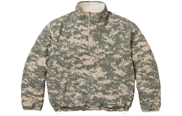 Supreme x Polartec Shearling Reversible Pullover