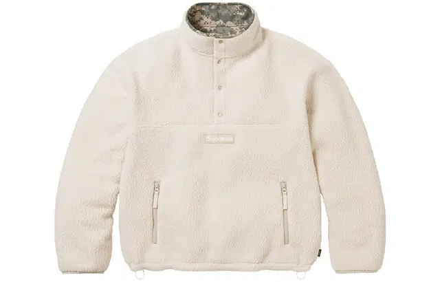 Supreme x Polartec Shearling Reversible Pullover