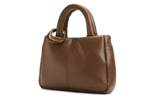 CHARLES&KEITH Noir Dark Brown Medium PU Shoulder Bag