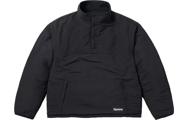 Supreme x Polartec FW23 WEEK15 SHEARLING REVERSIBLE PULLOVER