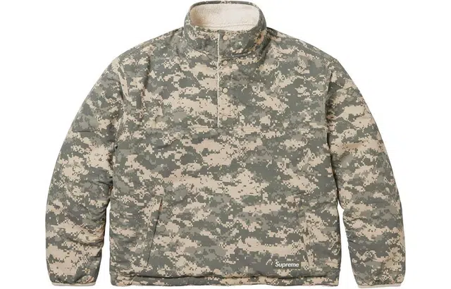 Supreme x Polartec Shearling Reversible Pullover