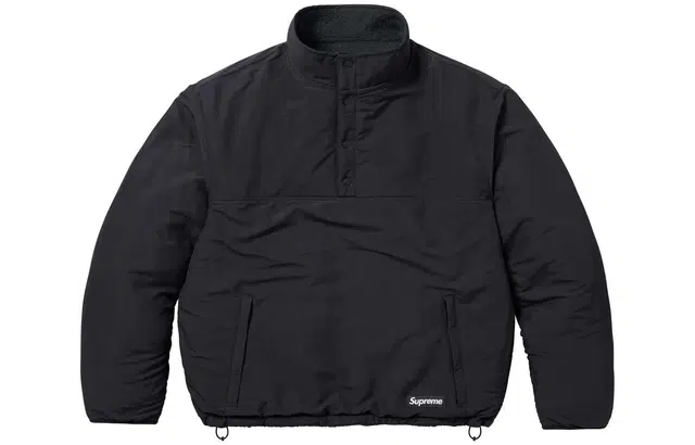 Supreme x Polartec FW23 WEEK15 SHEARLING REVERSIBLE PULLOVER