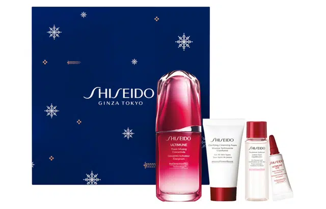 资生堂 圣诞限定红妍肌活护肤礼盒套装 补水保湿