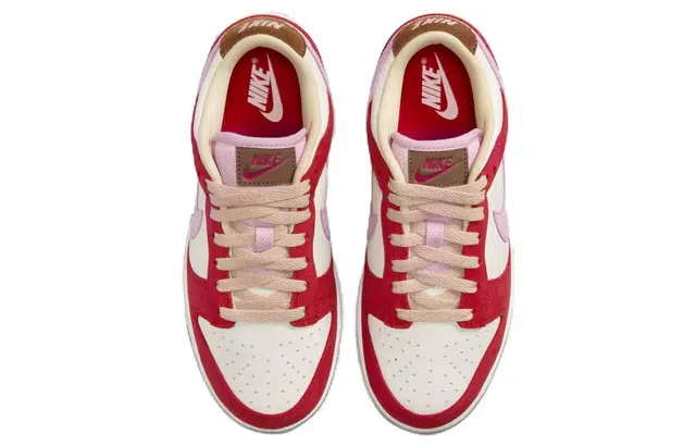 Nike Dunk Low "Sail and Sport Red"