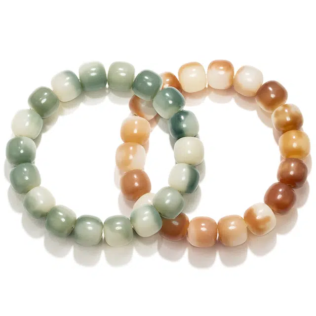 北隐 国风新中式清雅转运珠 小众 森系小清新 菩提根 手串 女款 礼盒款