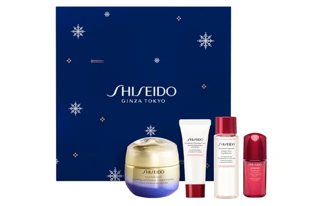 资生堂 圣诞限定丰盈紧致护肤礼盒套装 补水保湿