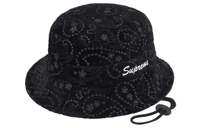 Supreme FW23 WEEK 15 VELVET PAISLEY BOONIE