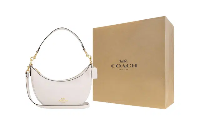 COACH Aria Shoulder Bag 26 White