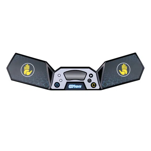 奇艺 竞技大显竞赛竞速计时魔方快速叠杯显示屏 双手秒表魔方专用计时器 玩具