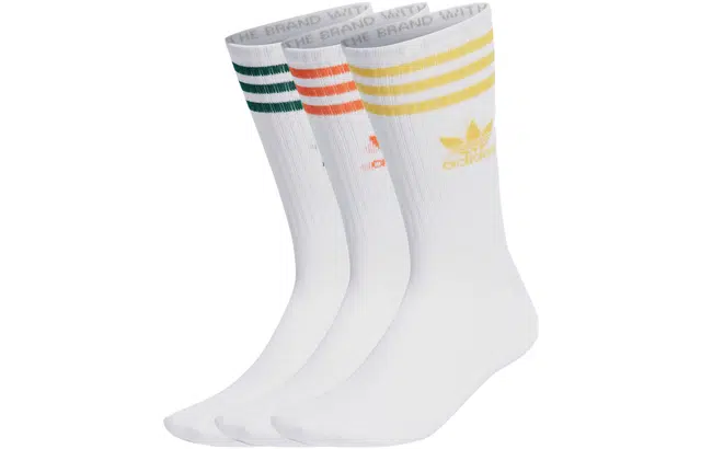 adidas originals MID CUT CREW SOCKS 3 PAIRS 3