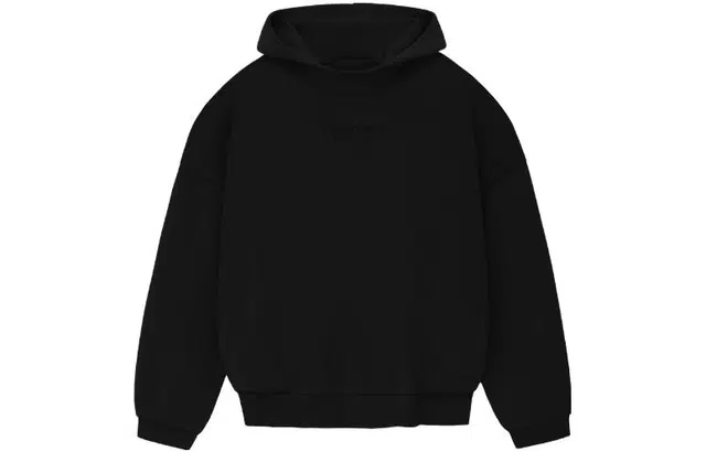 Fear of God Essentials FW23 Hoodie JET BLACK