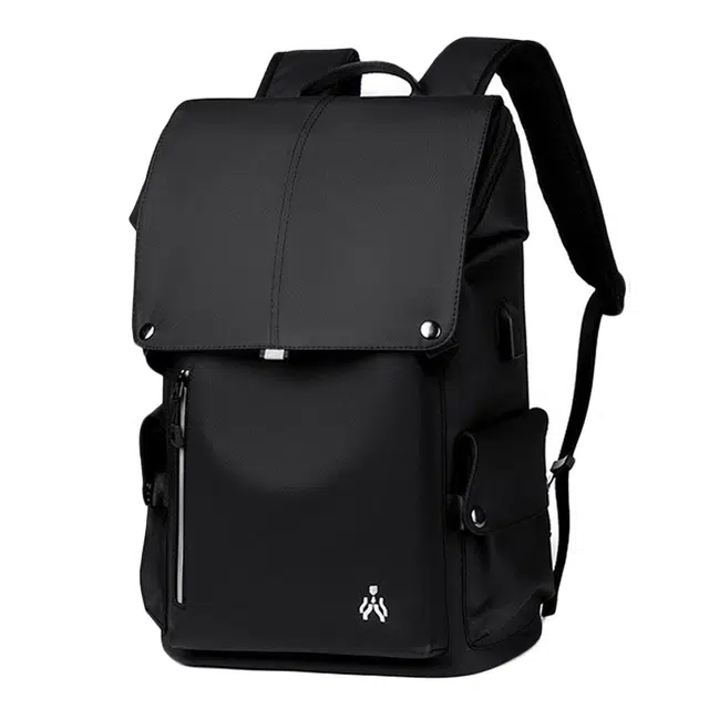 爱尔绅特 大容量旅行双肩包 简约潮牌电脑包 休闲大学生上课背包  牛津纺 男女同款情侣款 多色