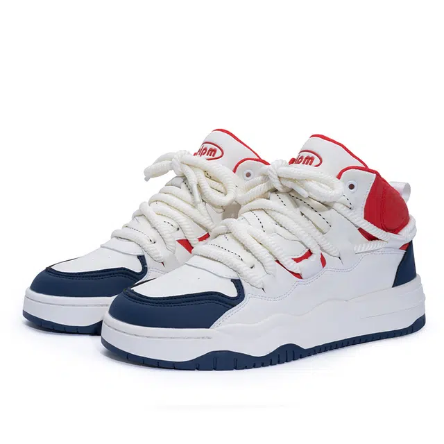 超纤皮 耐磨防滑增高厚底独特魅力 低帮 板鞋 男女同款