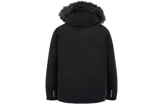 Columbia Detachable Hood Down Jacket Black