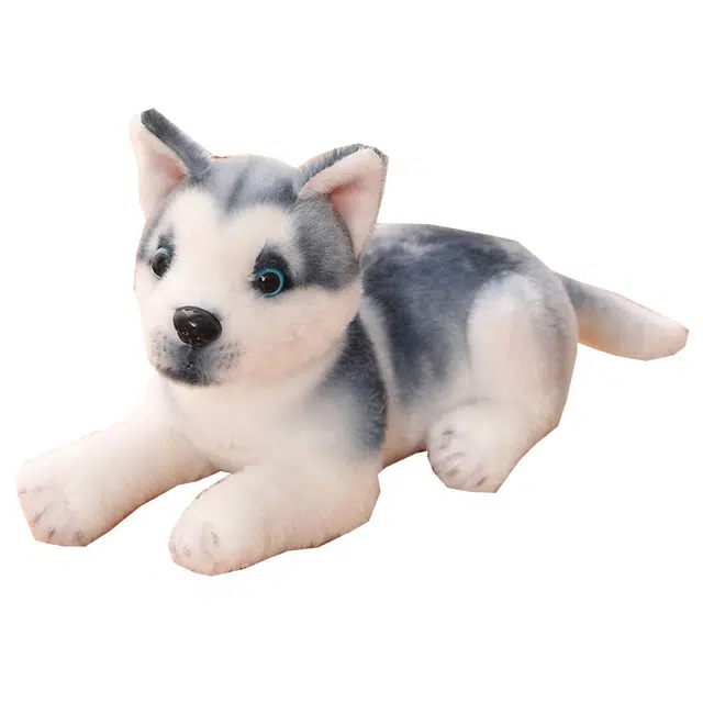 公主恋人 哈士奇萌宠 玩偶 毛绒公仔