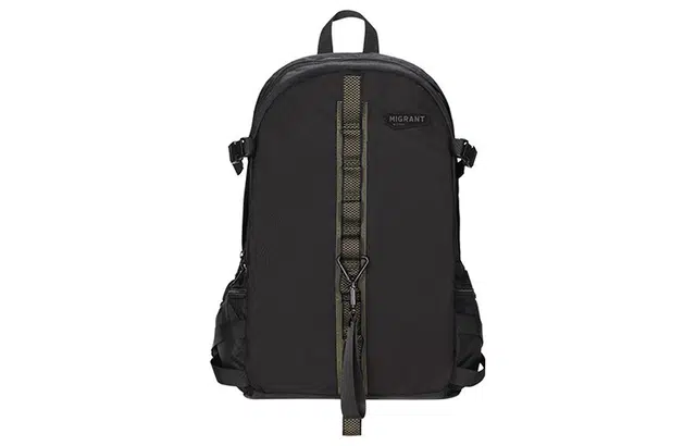 Mizuno Logo Nylon Backpack Black
