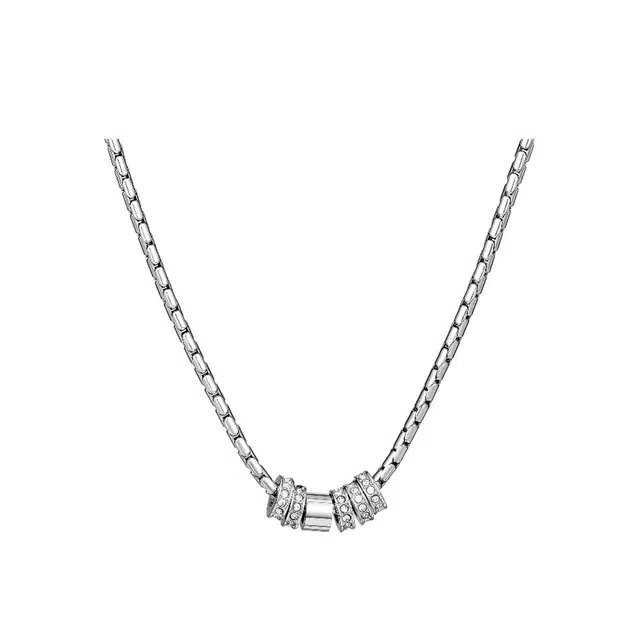 奥斯坦汀 小蛮腰双层高级感 钛钢 项链 男款