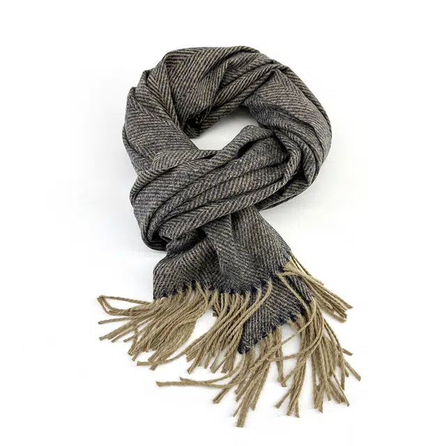 浪莎秋冬季仿羊绒围巾百搭时尚流苏披肩加厚保暖情侣款围脖