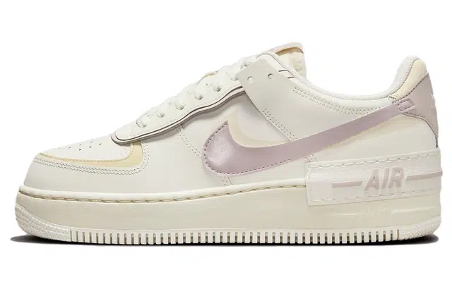 Nike Air Force 1 Shadow Beige Purple