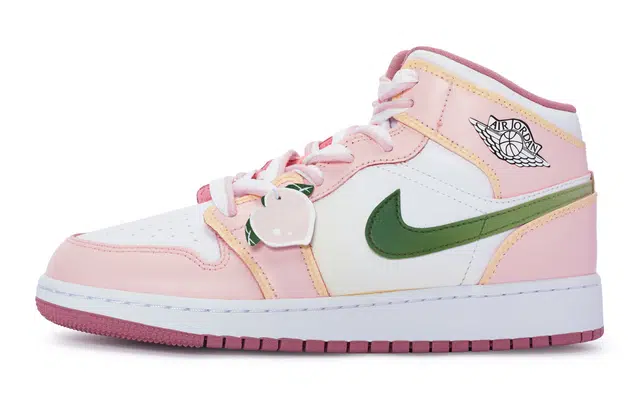 Jordan Air Jordan 1 Mid GS "Peach Oolong"