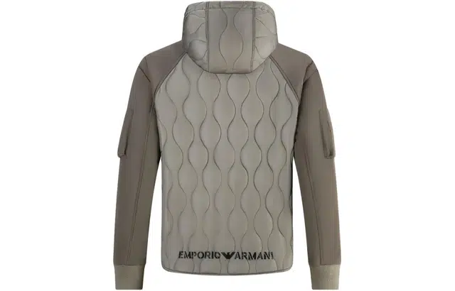 Emporio Armani FW23 Hooded Cotton Jacket