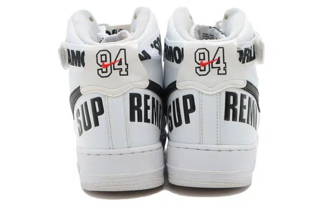 Supreme x Nike Air Force 1 World Famous White
