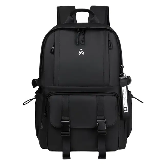 爱尔绅特 学生书包男 大容量背包轻便旅行双肩包初高中休闲电脑包 牛津布 男女同款