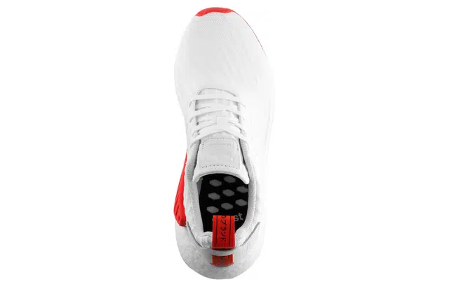 adidas originals NMD_R2 White Core Red