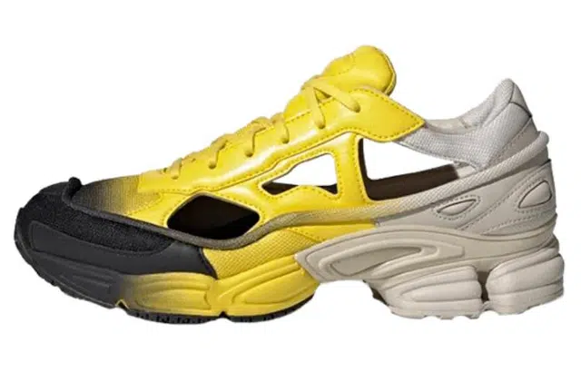 RAF SIMONS x adidas originals Ozweego Replicant Yellow Brown