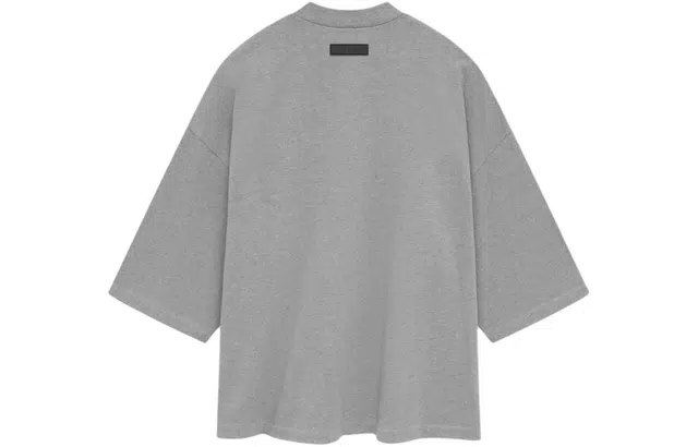 Fear of God Essentials SS24 Football Tee V DARK HEATHER OATMEAL