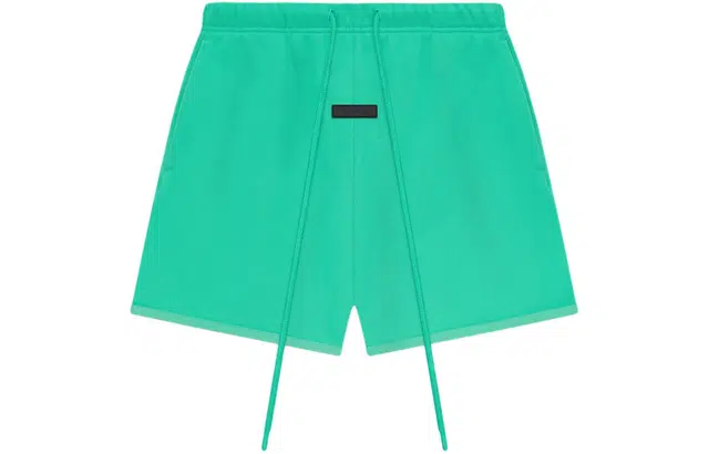 Fear of God Essentials FW23 Hoodie Cloud Dancer SS24 Sweatshort MINT LEAF