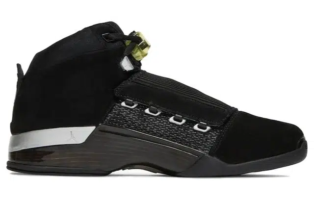 Jordan Air Jordan 17 Retro Black Silver CDP 2008