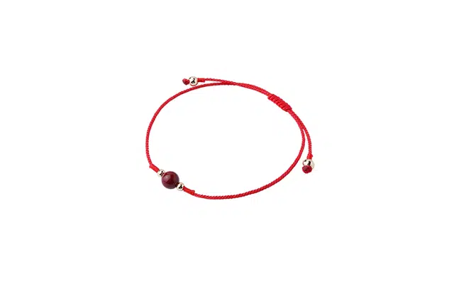 凤凰涅磐 新中式国潮红绳 高含量紫金砂转运珠编织 朱砂 玉石手链 女款