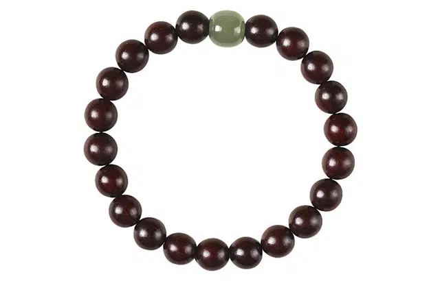 玉临门 新中式国潮单圈转串珠 紫檀木 手串 男女同款情侣款 紫檀属