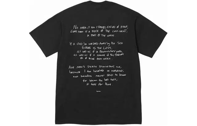Supreme x Corteiz FW23 WEEK18 RULE THE WORLD TEE T