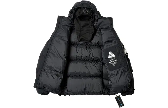 PALACE FW23 PERTEX MATTE BALACLAVA PUFFA